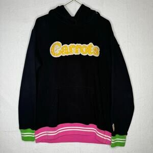 🥕 Anwar Carrots X Brisk Collab RARE Limited Hoodie Medium Black